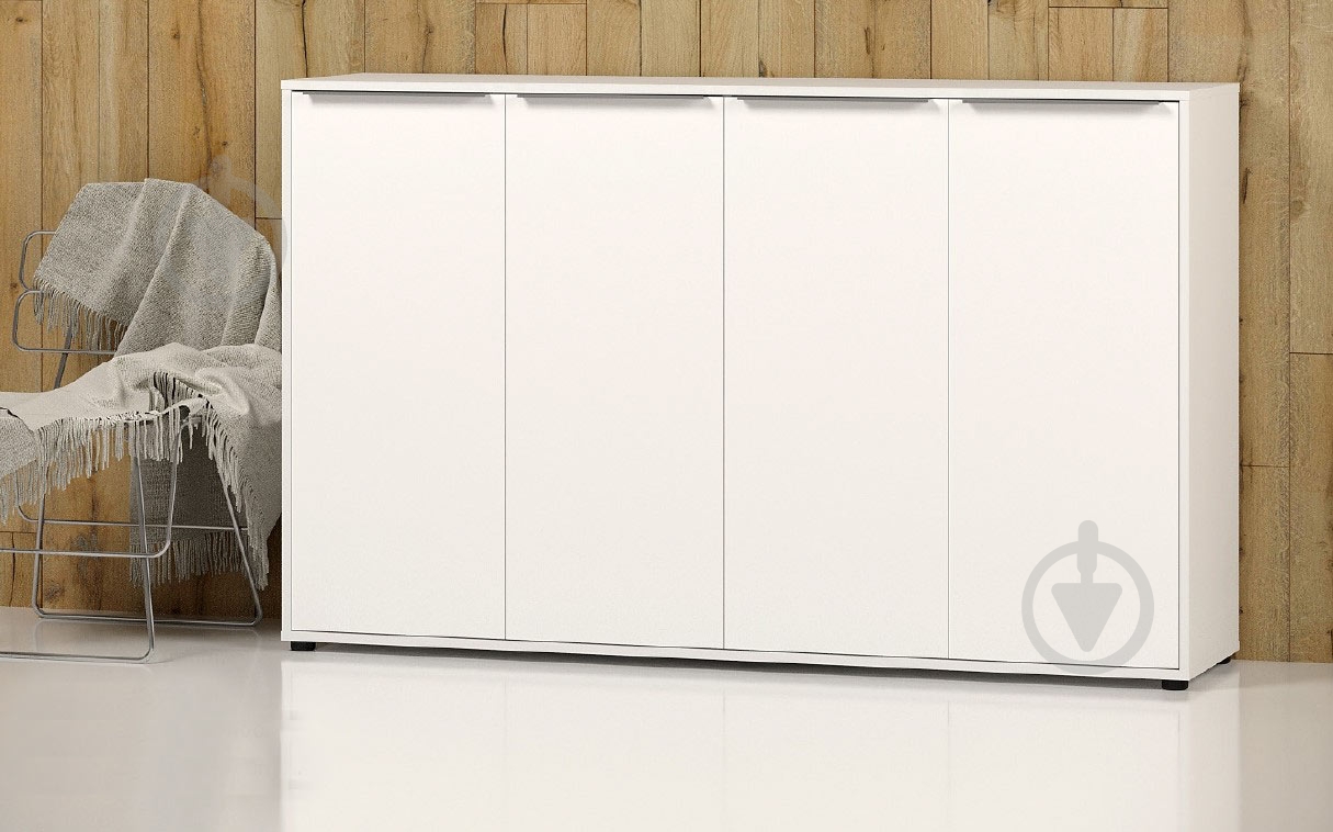 Комод SOKME Нала 4Д белый /белый - фото 1