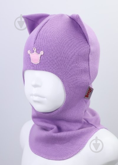 Шапочка дитяча для дівчинки Beezy 1750/5 аметист - фото 2 Шапочка дитяча для дівчинки Beezy 1750/5 аметист - фото 2