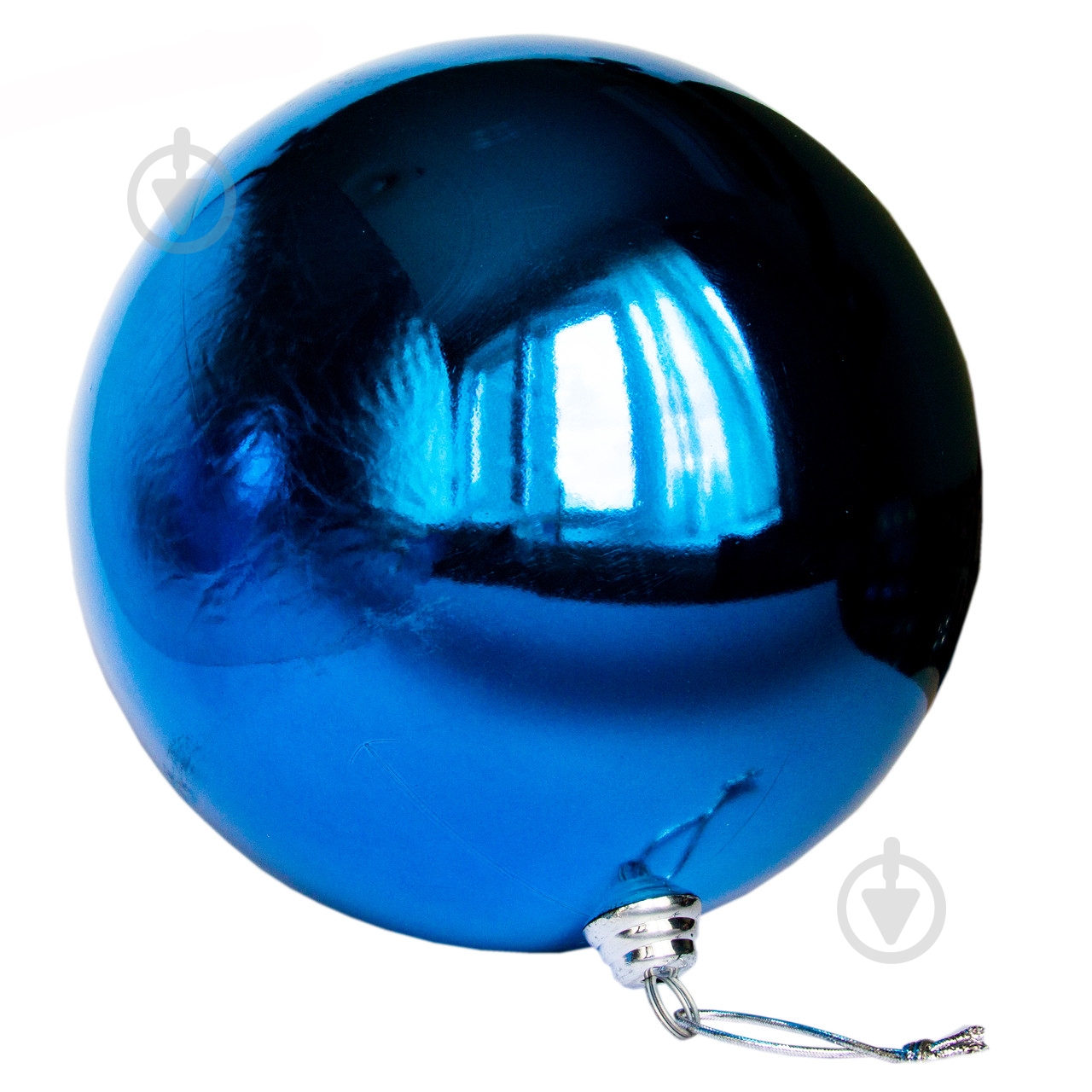 Шар новогодний Девилон 30 см 250201 синий - фото 1