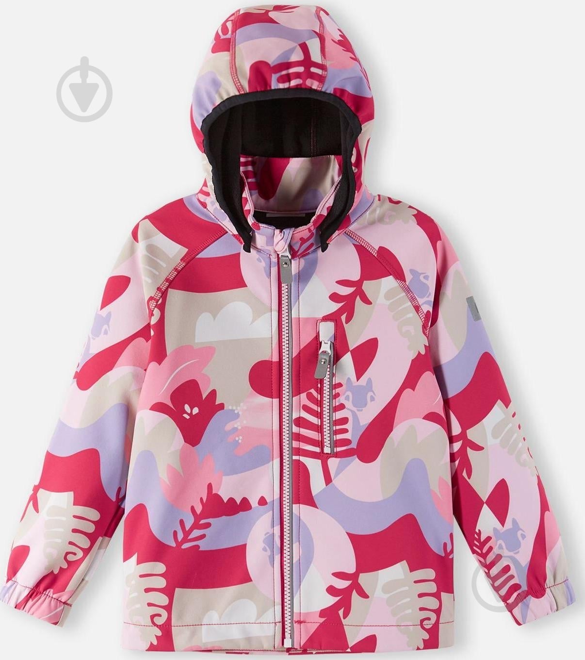 ᐉ Куртка для девочек Reima Softshell Vantti р.104 красный