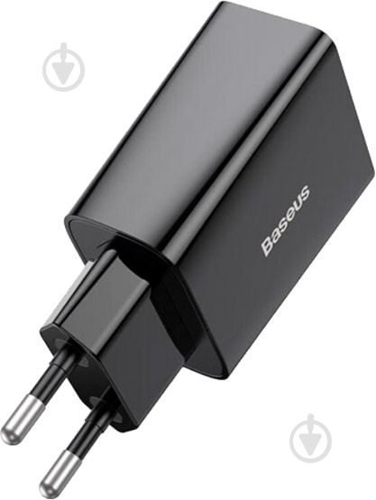 Сетевое зарядное устройство BASEUS QC 1С CCFS-SN01 20W Black - фото 2