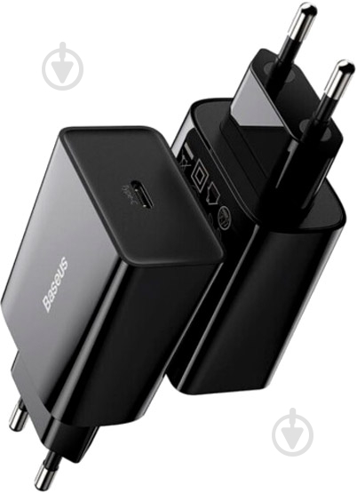 Сетевое зарядное устройство BASEUS QC 1С CCFS-SN01 20W Black - фото 5