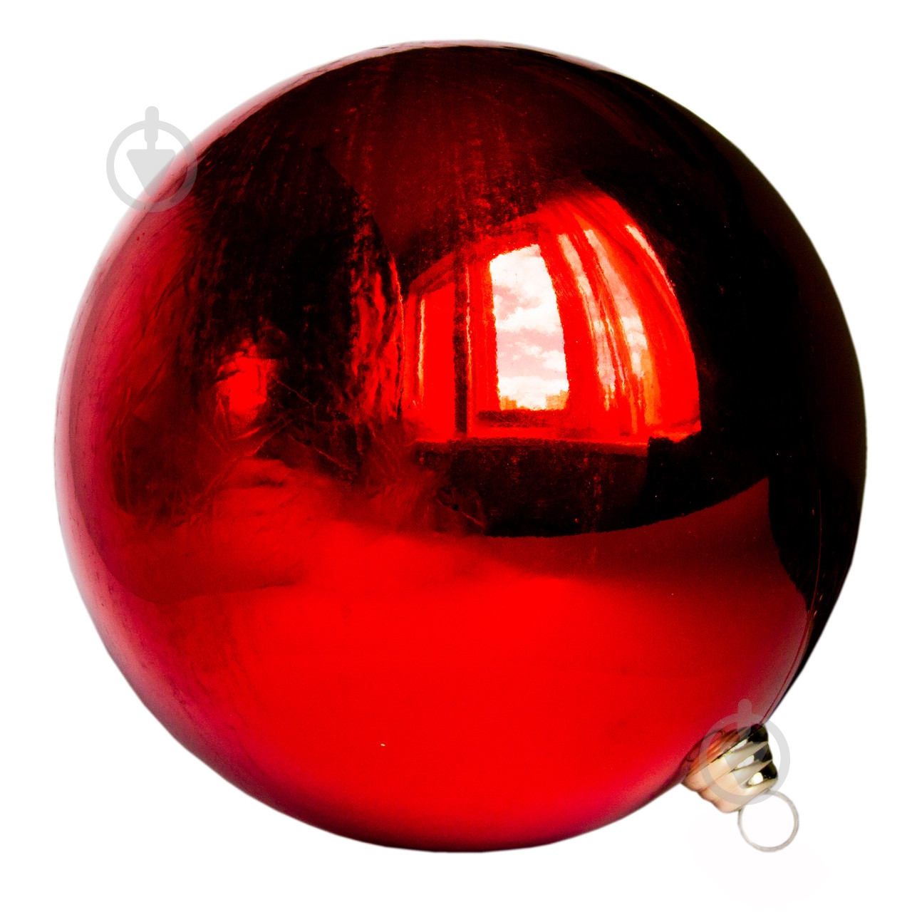 Шар новогодний Девилон 30 см 250195 красный - фото 1 Шар новогодний Девилон 30 см 250195 красный - фото 1