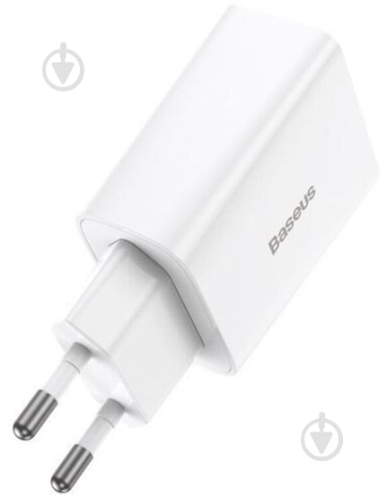 Сетевое зарядное устройство BASEUS QC 1С CCFS-SN02 20W White - фото 2 Сетевое зарядное устройство BASEUS QC 1С CCFS-SN02 20W White - фото 2
