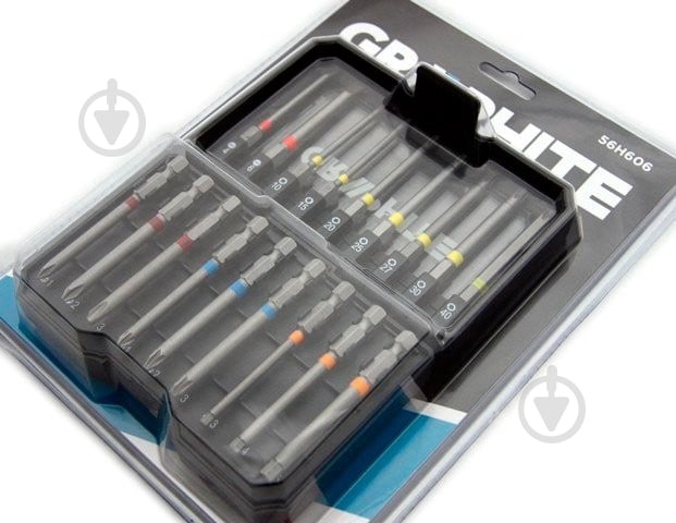 Набор бит GRAPHITE 18 шт. 56H606 - фото 6