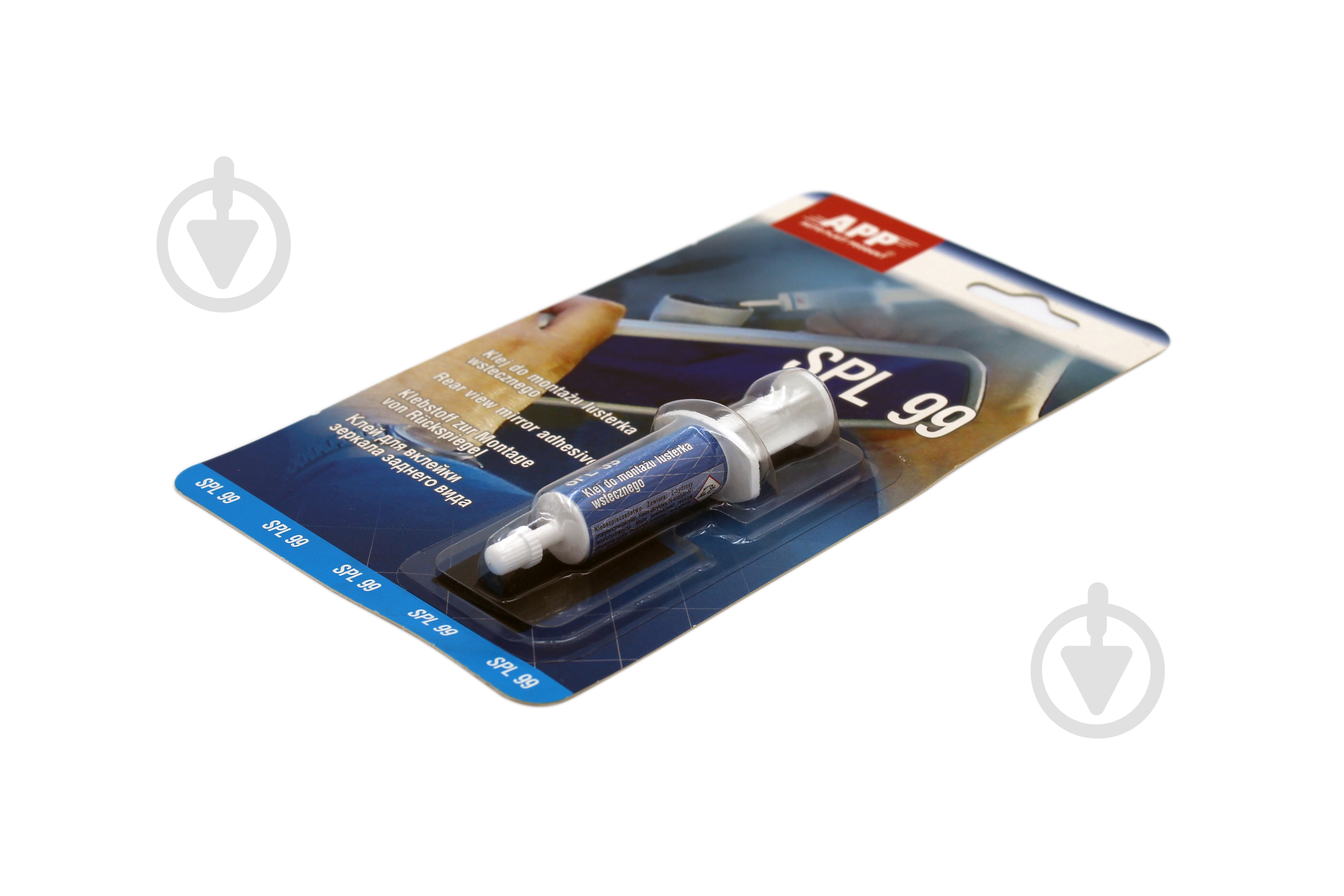 Клей для дзеркала заднього огляду APP SPL 99 прозорий 2 мл - фото 1