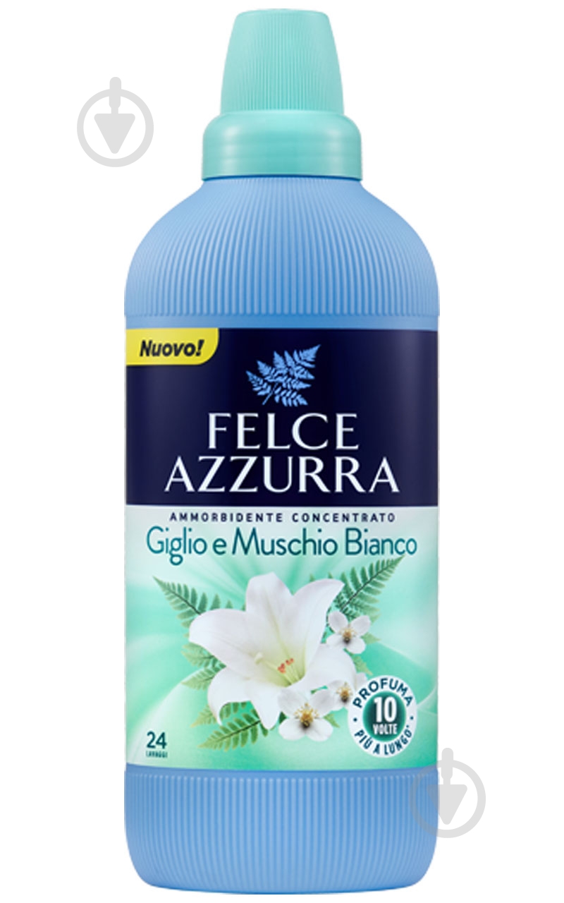 Кондиционер-ополаскиватель Felce Azzurra Giglio & Muschio bianco 0,6 л - фото 1