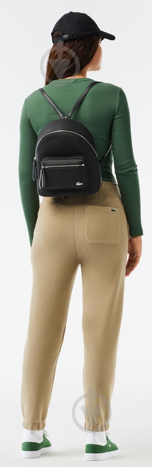Рюкзак Lacoste Petit Pique NF4372DB-000 чорний - фото 4