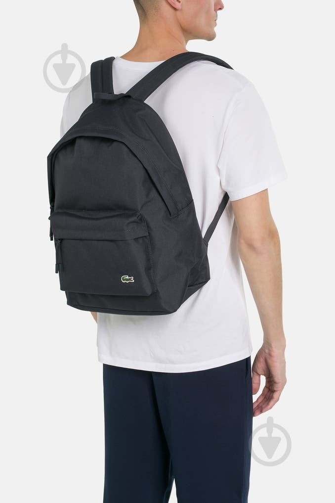 Рюкзак Lacoste Neocroc NU4592NE-L24 чорний - фото 4 Рюкзак Lacoste Neocroc NU4592NE-L24 чорний - фото 4