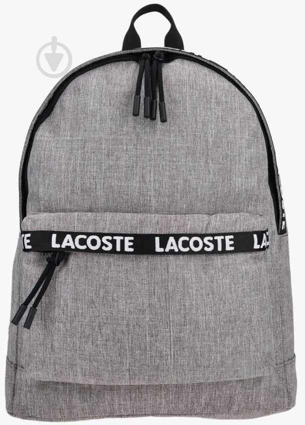 Рюкзак Lacoste NH4607NZ-N36 серый - фото 1