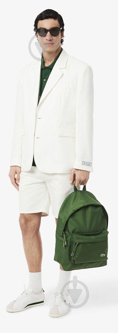 Рюкзак Lacoste Neocroc NU4592NE-B01 зеленый - фото 6 Рюкзак Lacoste Neocroc NU4592NE-B01 зеленый - фото 6