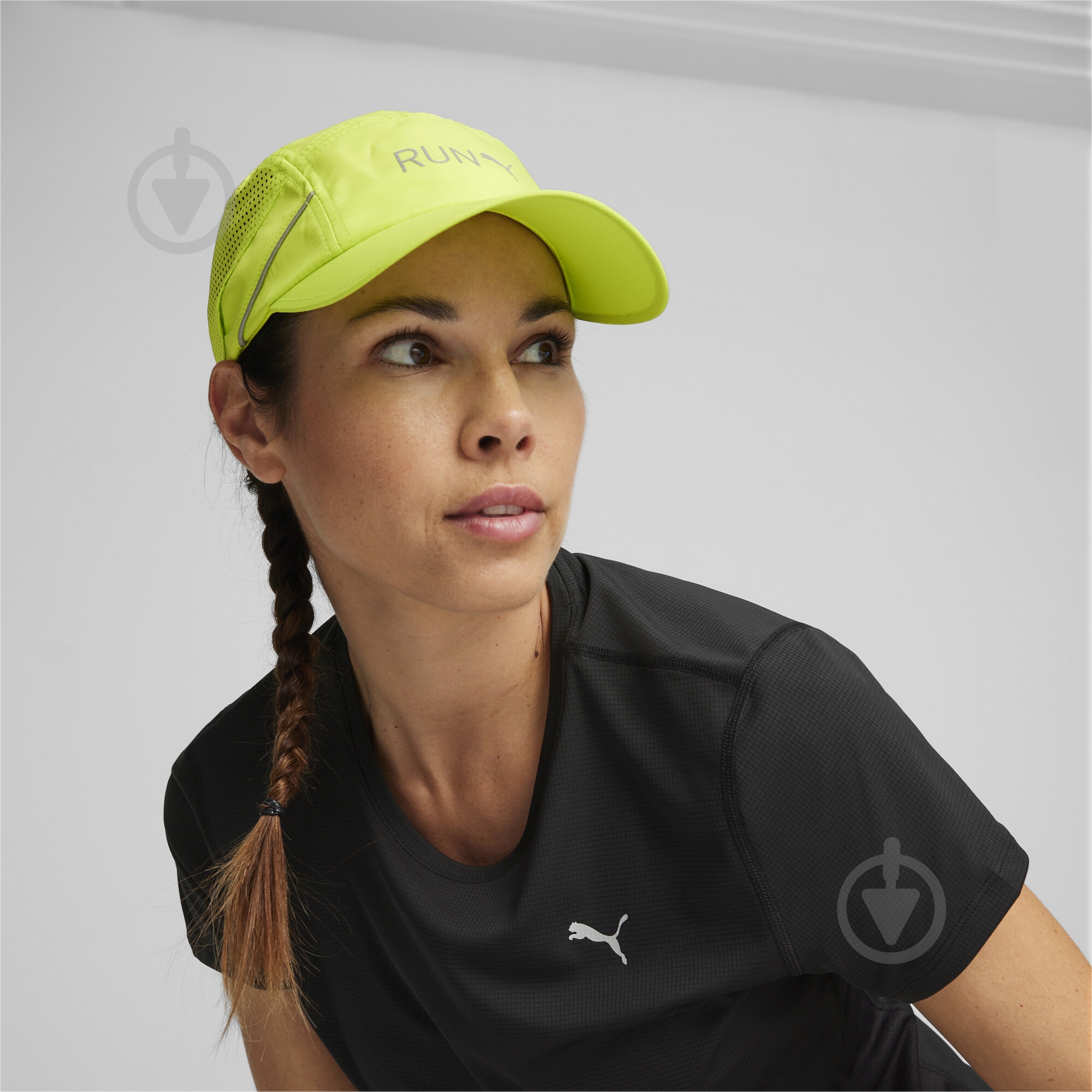 Кепка Puma Lightweight Runner Cap 02408009 OS желтый - фото 3 Кепка Puma Lightweight Runner Cap 02408009 OS желтый - фото 3