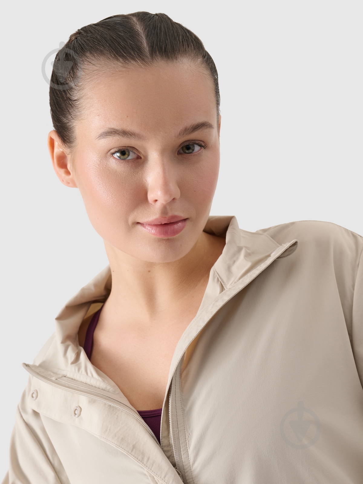 Куртка жіноча 4F JACKET F190 4FWSS25TJACF190-83S р.L бежева - фото 4 Куртка жіноча 4F JACKET F190 4FWSS25TJACF190-83S р.L бежева - фото 4