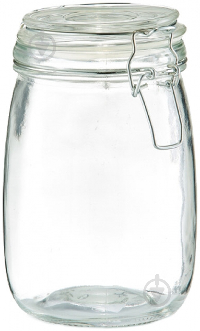 Банка с клипсой Zeller 1 л 19992 - фото 1 Банка с клипсой Zeller 1 л 19992 - фото 1