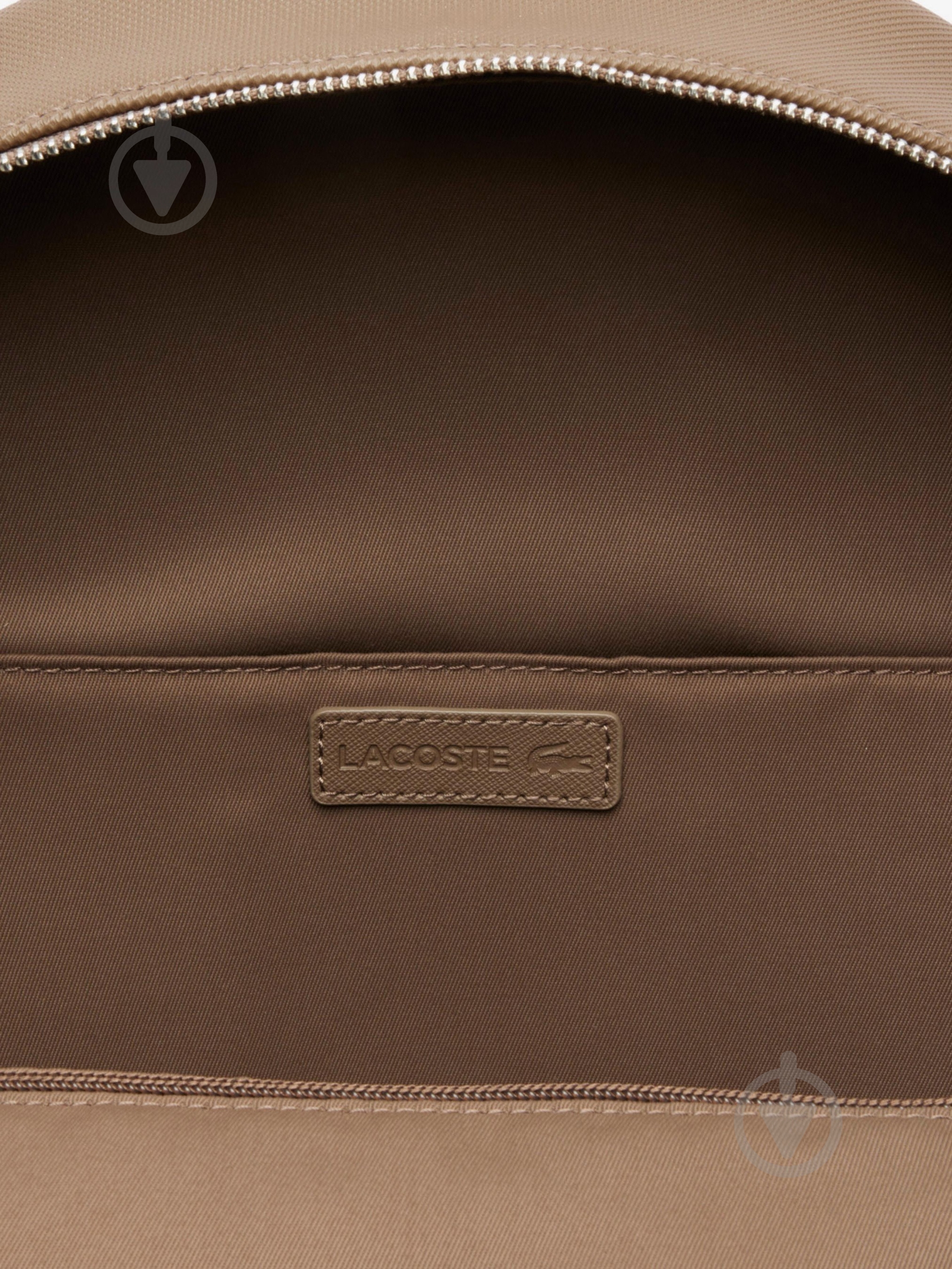 Рюкзак Lacoste NH4430HC-Q80 коричневый - фото 4