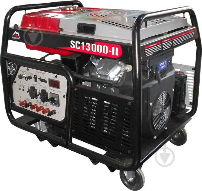 Генератор бензиновый Vulkan 10 кВт / 13 кВт 380 В 34360 - фото 1