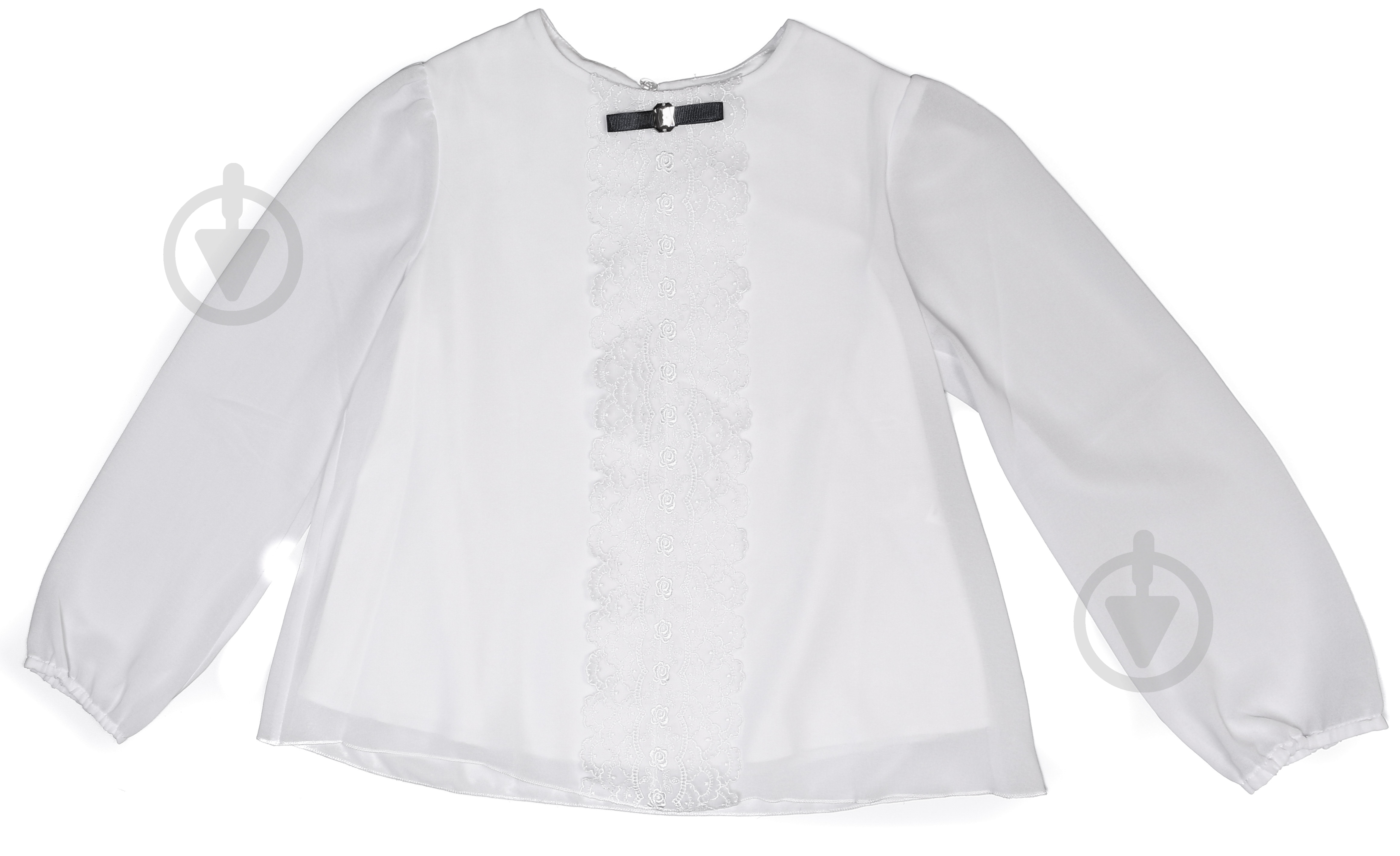 Блуза Sasha р.128 молочный 4027/22 - фото 1 Блуза Sasha р.128 молочный 4027/22 - фото 1