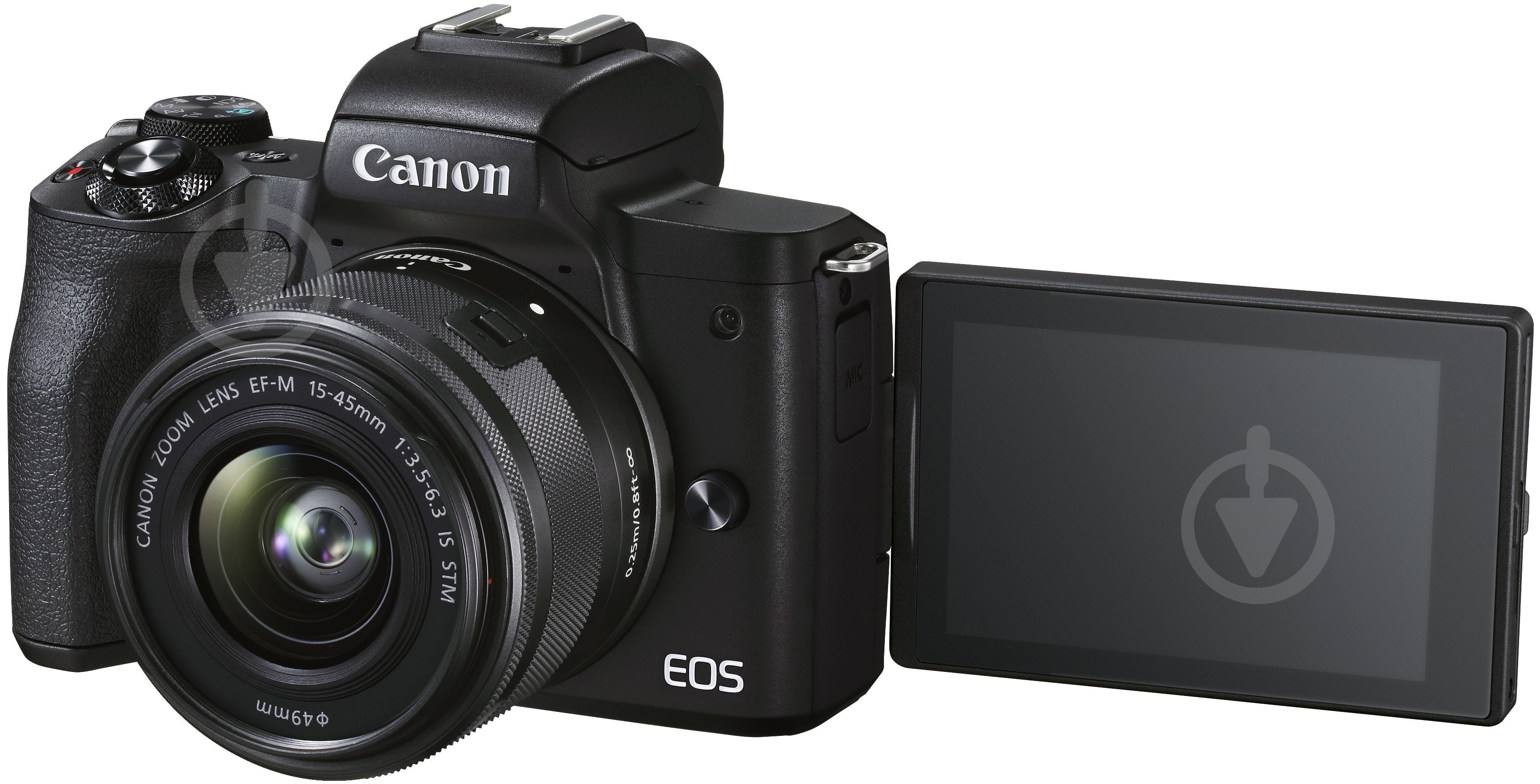 ᐉ Фотокамера Canon EOS M50 Mark II + 15-45 IS STM KIT black