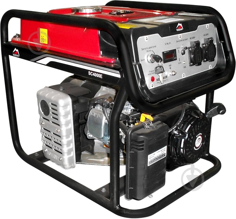 Генератор бензиновый Vulkan 3,3 кВт / 3,8 кВт 220 В 34168 - фото 1