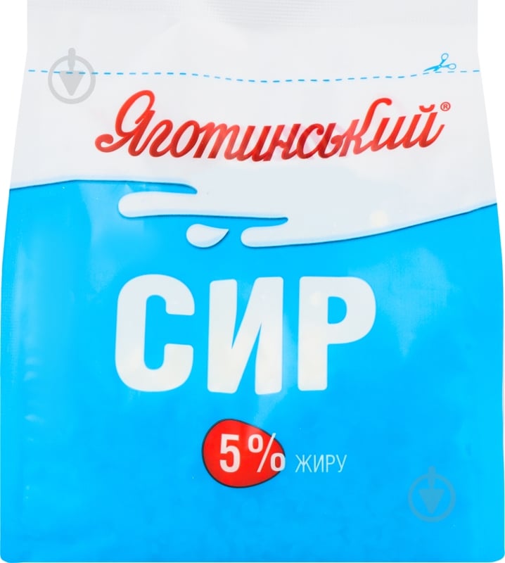Творог Яготинське 5% м/у 350 г - фото 1