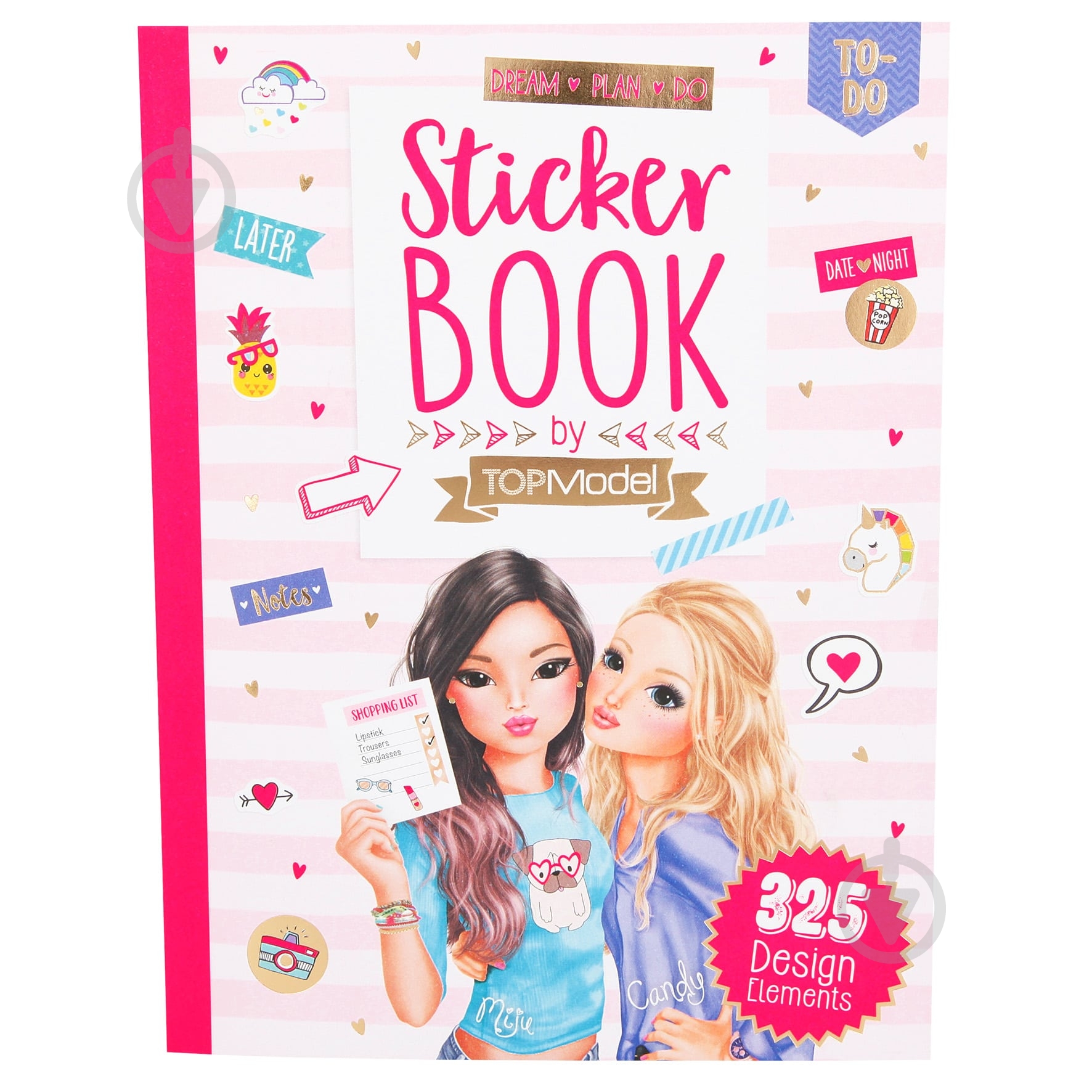 Книга Motto золото StickerBook 48557 - фото 1