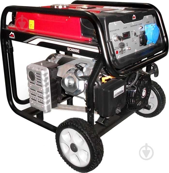 Генератор бензиновый Vulkan 5 кВт / 5,5 кВт 220 В 34171 - фото 1