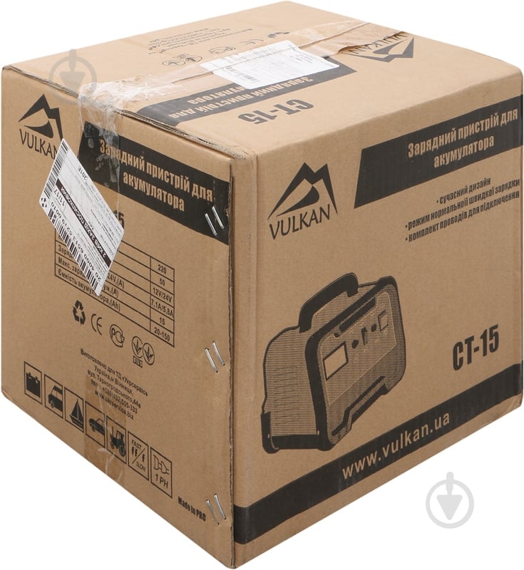 Зарядное устройство трансформаторное Vulkan 150 А/год (CT15) - фото 3