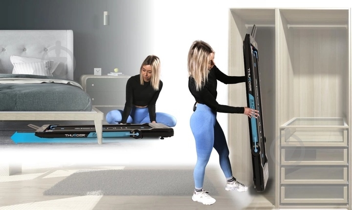 Беговая дорожка Thunder Race Black - фото 10