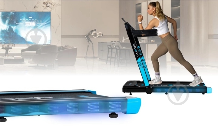 Беговая дорожка Thunder Race Black - фото 8