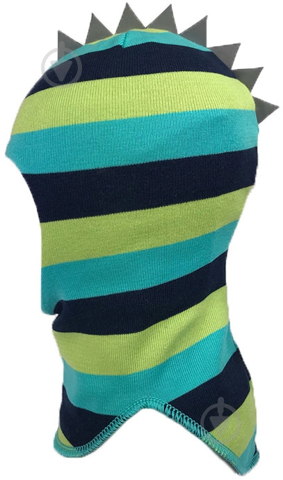 Шапка Beezy р.2 1715/35 темно-синий/бирюзовый - фото 1