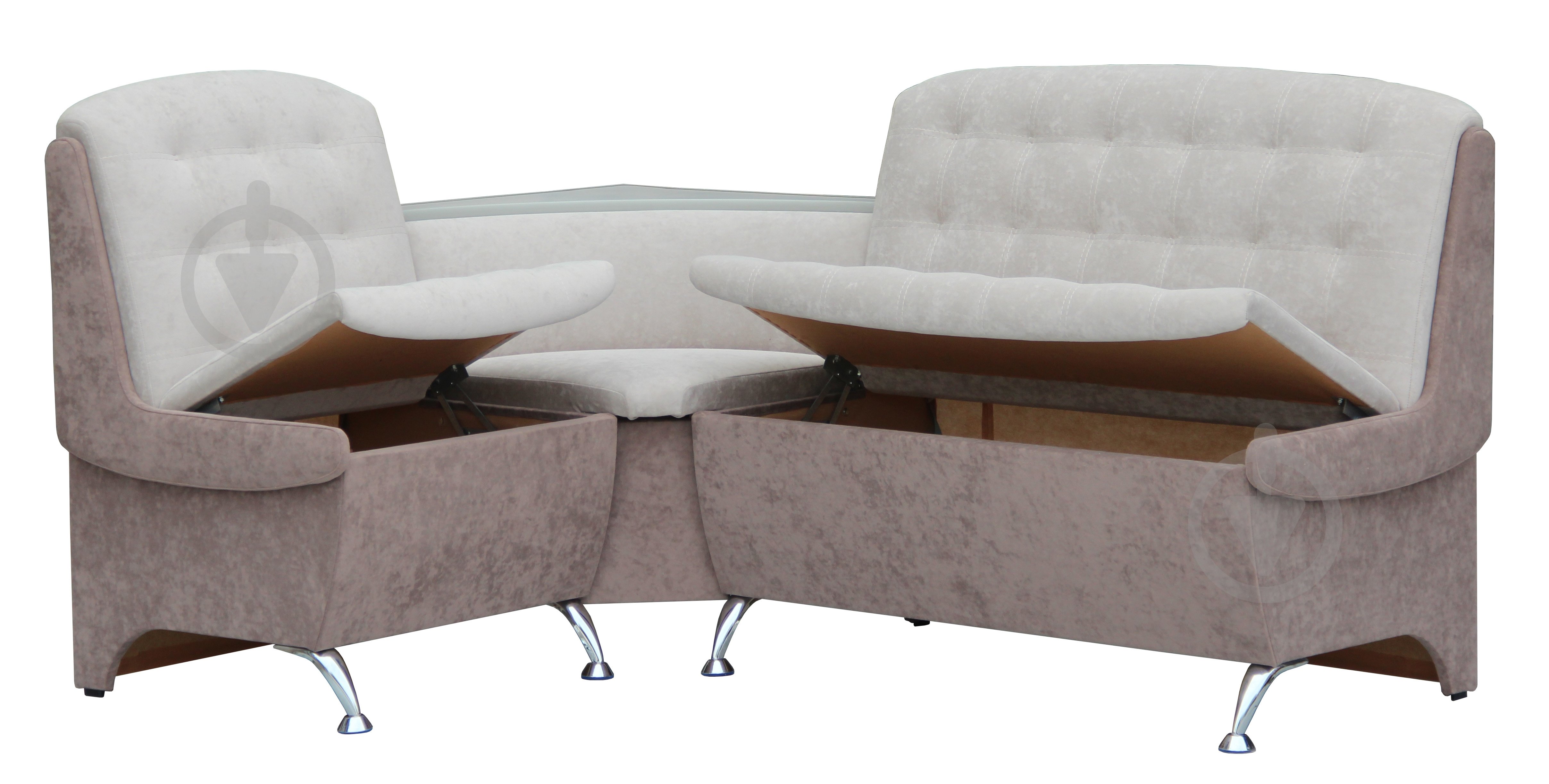 Куточок кухонний Берегиня Аффогато коричневий / бежевий - фото 2 Куточок кухонний Берегиня Аффогато коричневий / бежевий - фото 2