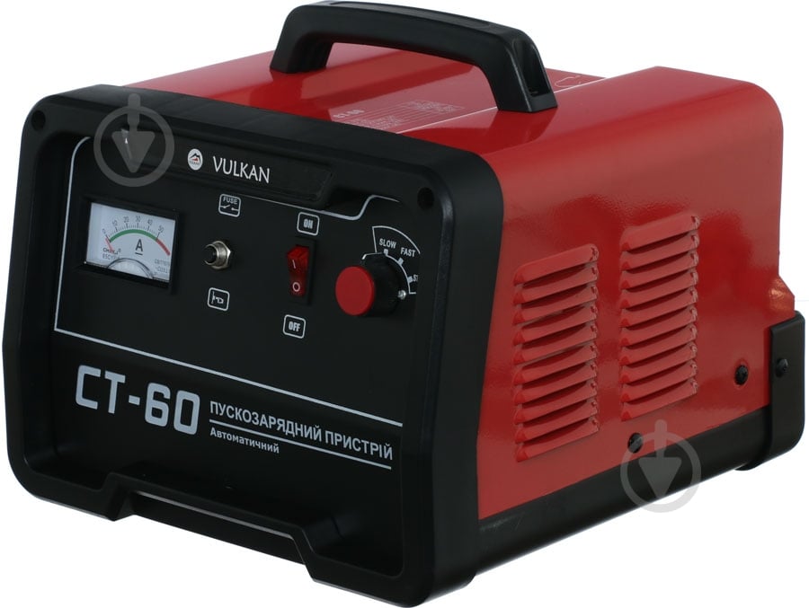 Пускозарядное устройство трансформаторное Vulkan CT60 12/24В 28 А 450 А/год (CT60) - фото 2
