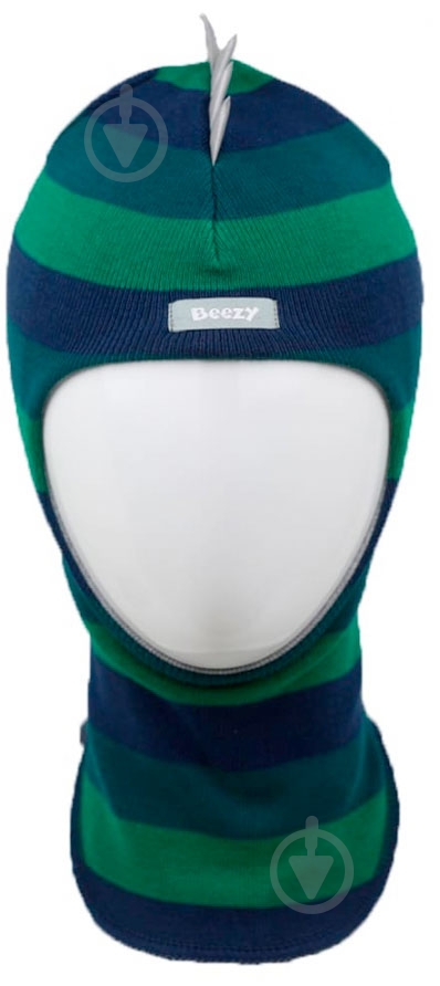 Шапка Beezy р.1 зеленый/темно-зеленый/темно-синий - фото 2