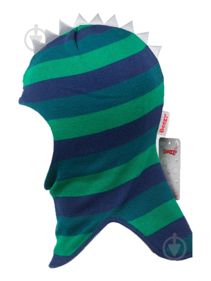 Шапка Beezy р.1 зеленый/темно-зеленый/темно-синий - фото 1