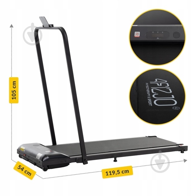 Беговая дорожка для ходьбы 4fizjo P-5907739319333 (TM-LIGHT) - фото 7