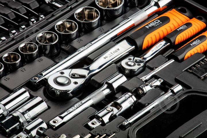 Набор ручного инструмента NEO tools 77 шт. 08-915 - фото 2 Набор ручного инструмента NEO tools 77 шт. 08-915 - фото 2