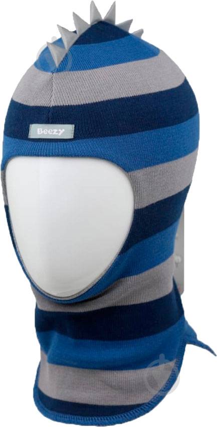 Шапка Beezy р.1 джинс/темна сталь/темно-синій - фото 2