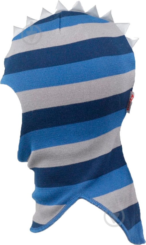 Шапка Beezy р.3 джинс/темная сталь/темно-синий - фото 1