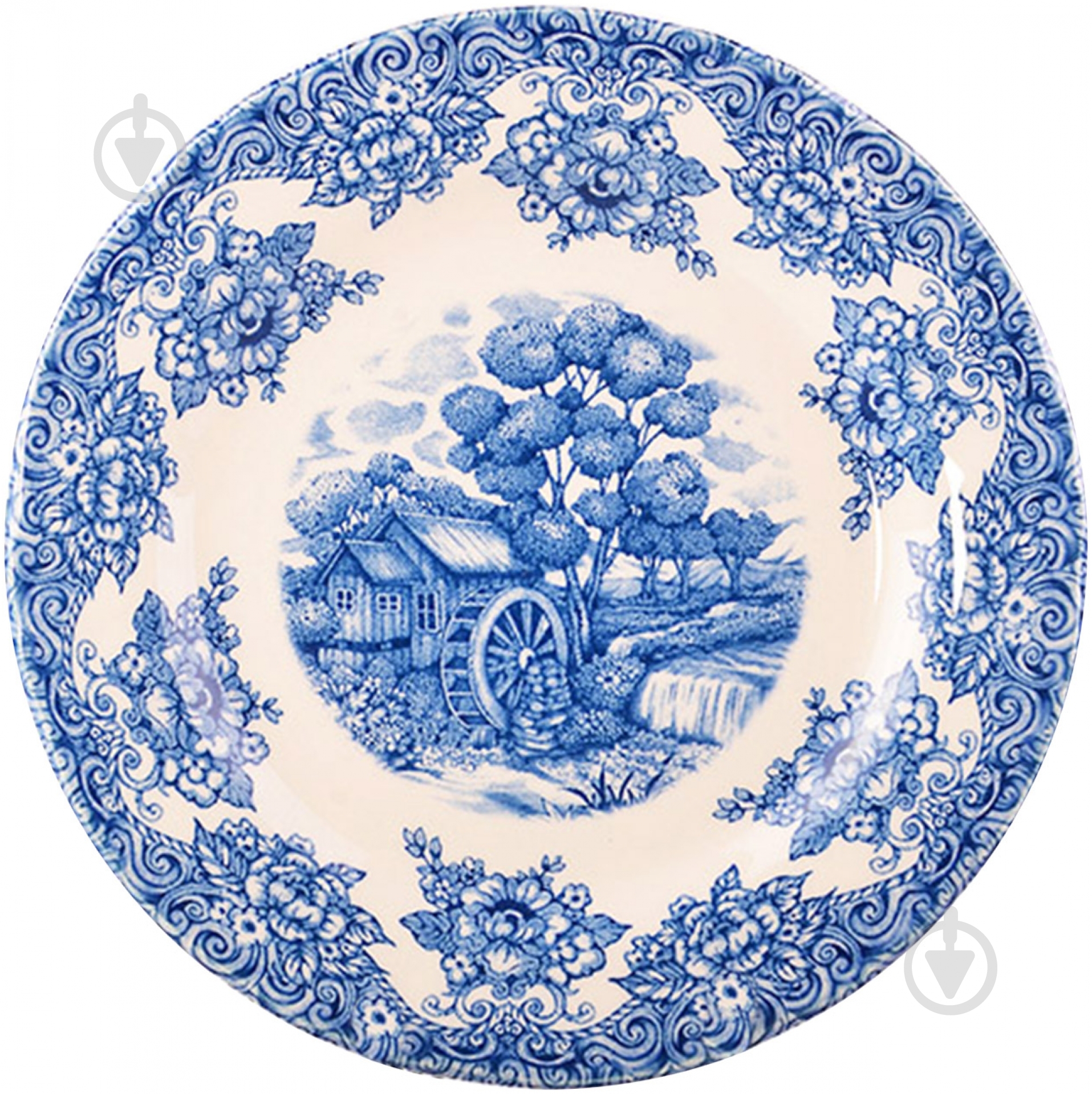 Тарелка десертная Claytan Ceramics Мельница 21 см 910-013 - фото 1 Тарелка десертная Claytan Ceramics Мельница 21 см 910-013 - фото 1