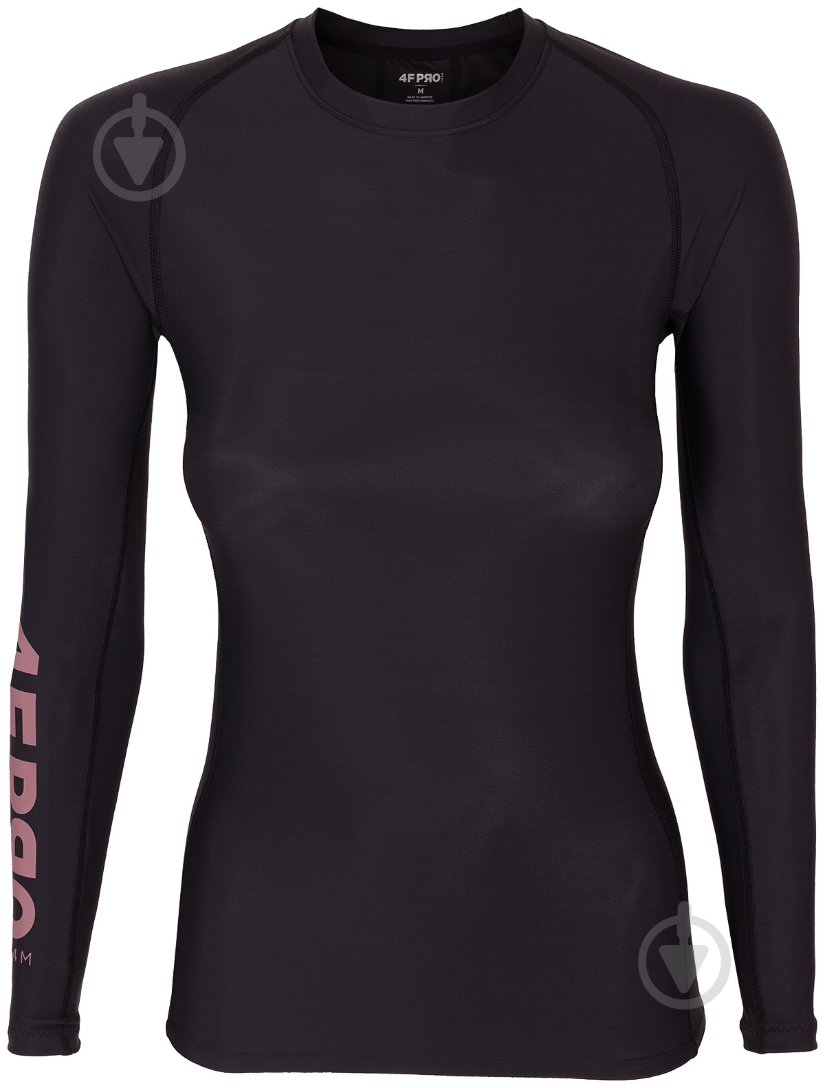 Футболка 4F P4Z18-TSDLF400A-BLACK р.S черный - фото 1