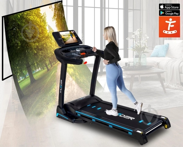 Беговая дорожка Thunder Core-S Black - фото 12 Беговая дорожка Thunder Core-S Black - фото 12