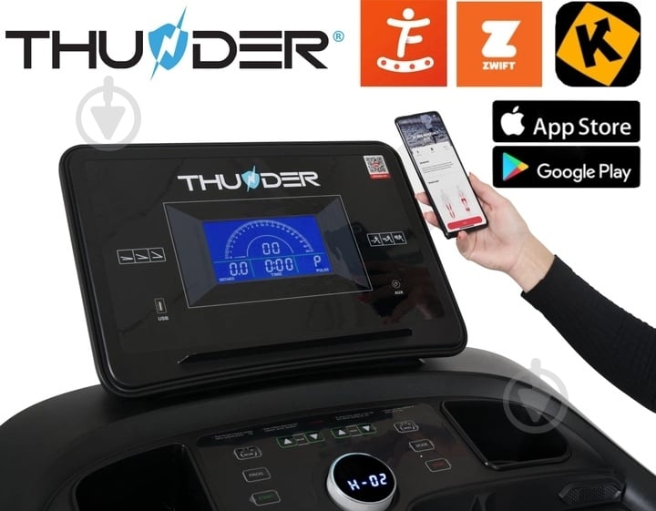 Беговая дорожка Thunder Core-S Black - фото 14 Беговая дорожка Thunder Core-S Black - фото 14