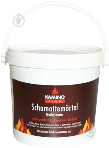 Раствор шамотный Kamino Flam 1 кг - фото 1 Раствор шамотный Kamino Flam 1 кг - фото 1