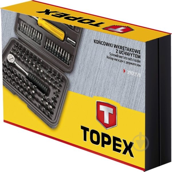 Набір ручного інструменту Topex 101 шт. 39D359 - фото 2