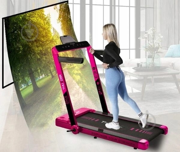 Беговая дорожка Thunder Race Pink - фото 5
