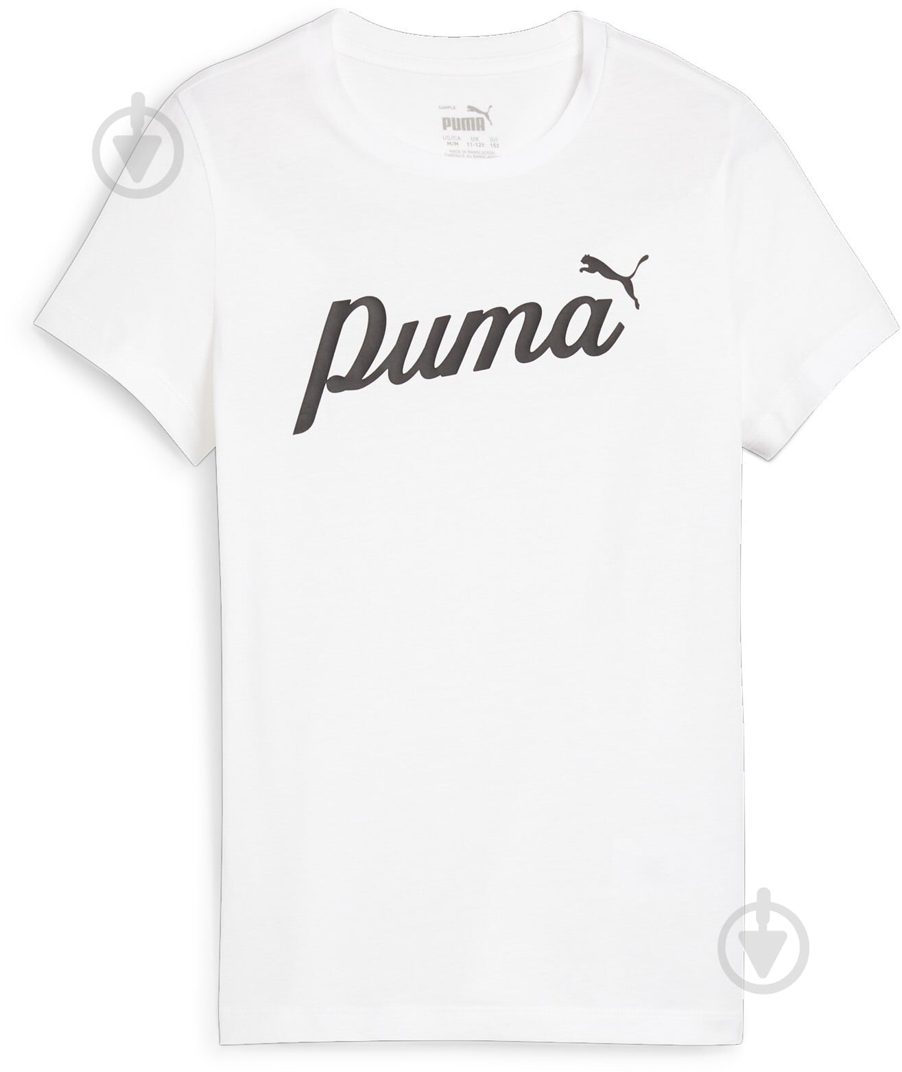 Футболка Puma ESS+ SCRIPT TEE G 67940202 р.140 білий - фото 1 Футболка Puma ESS+ SCRIPT TEE G 67940202 р.140 білий - фото 1