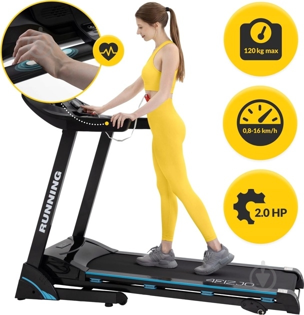 Беговая дорожка 4fizjo Nero - фото 9