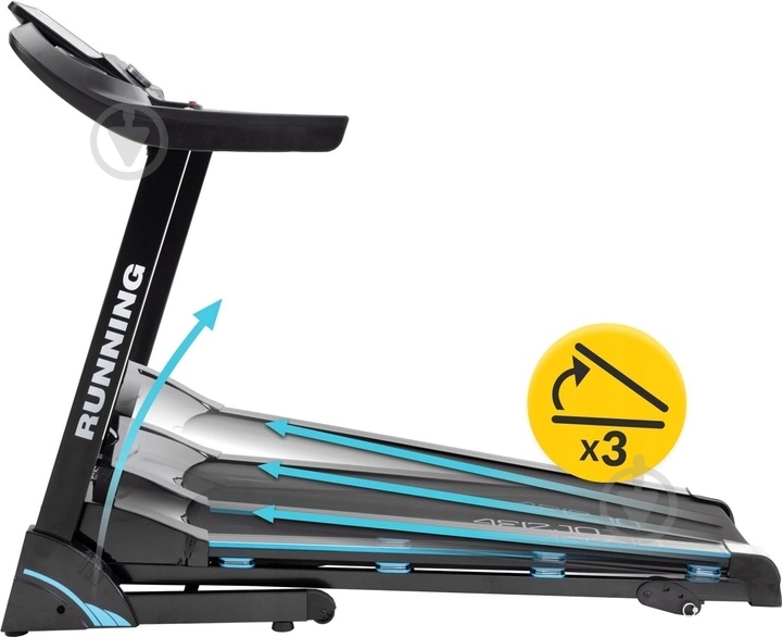 Беговая дорожка 4fizjo Nero - фото 5