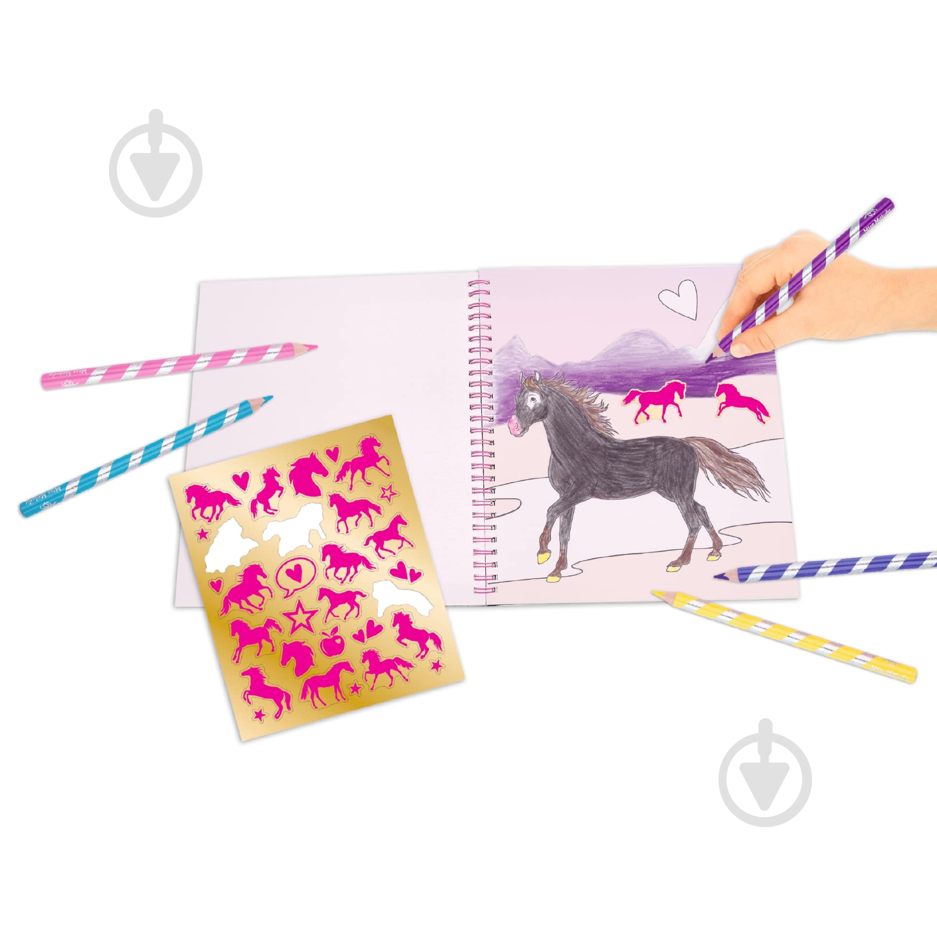 Раскраска Motto с пайетками 411163 - фото 2 Раскраска Motto с пайетками 411163 - фото 2