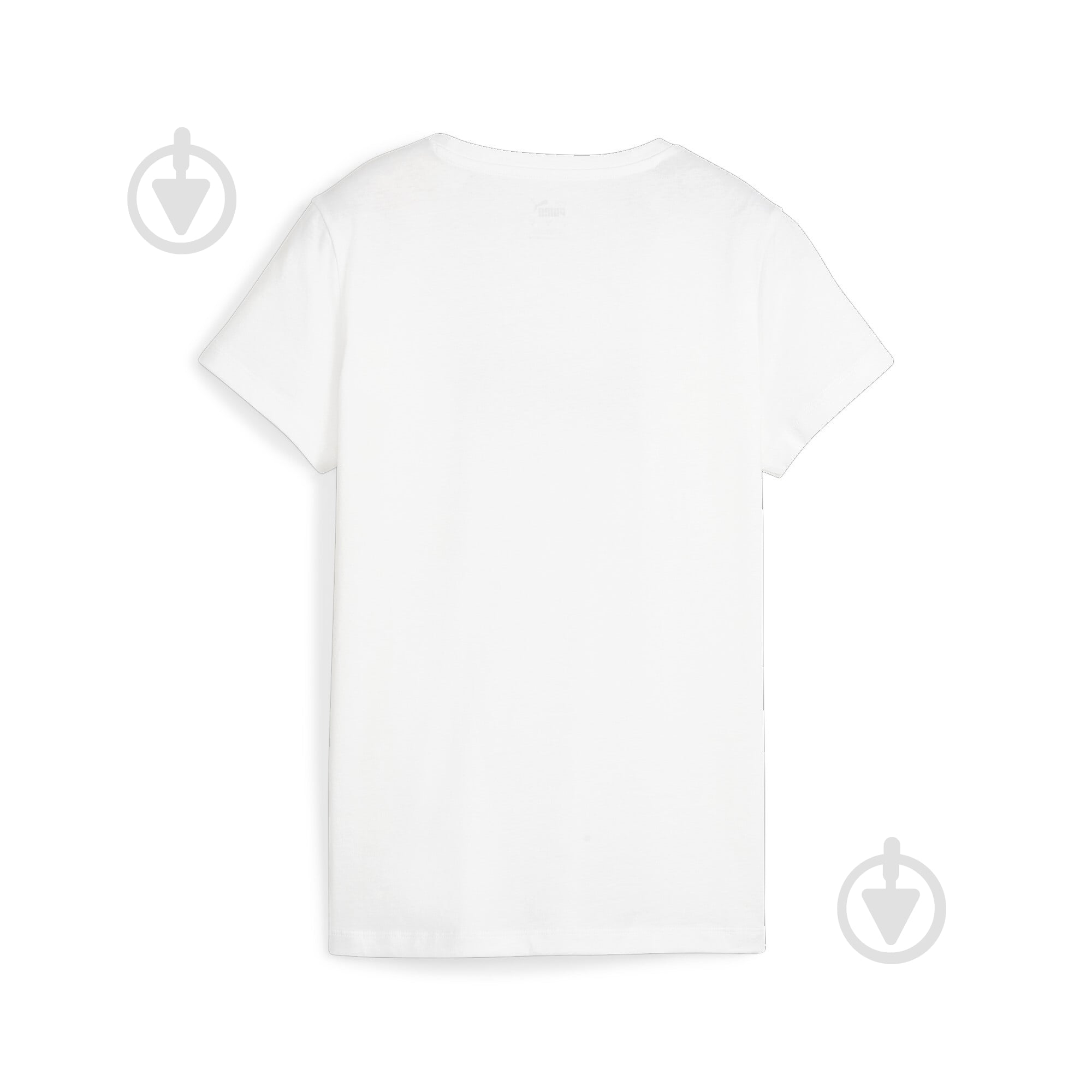 Футболка Puma ESS+ SCRIPT TEE 67931502 р.XS белый - фото 2 Футболка Puma ESS+ SCRIPT TEE 67931502 р.XS белый - фото 2